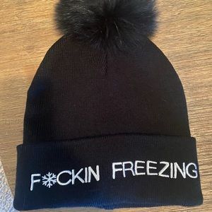 Mitchies Matchings Fur Pom Hat